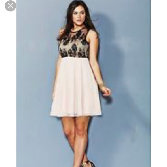 simply be black lace dress